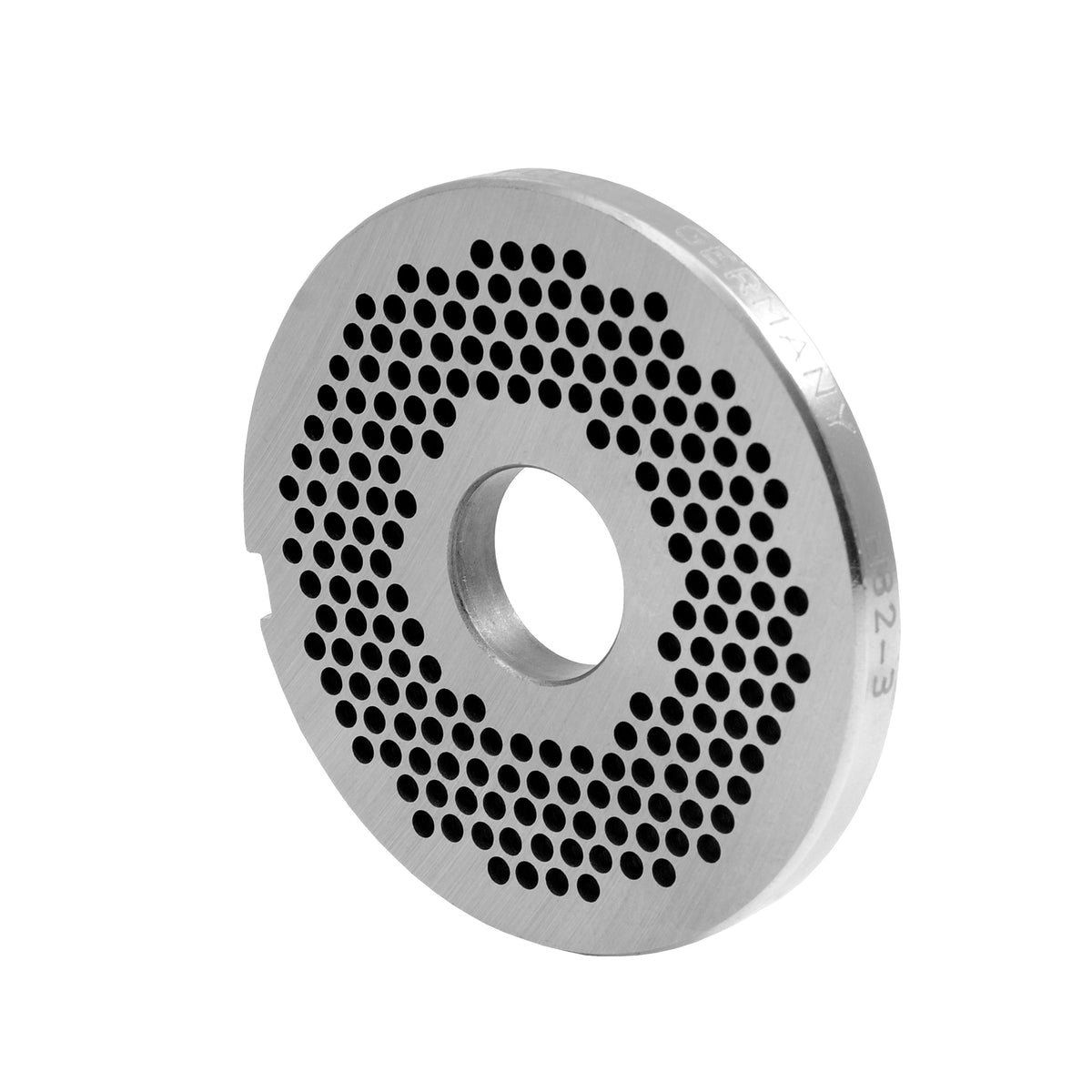 WOLFCUT - Fleischwolfscheibensatz 3 mm + 6 mm Bohrung und ein Robotmesser kompatibel mit allen gängigen Fleischwolf Marken Größe H82 Werkzeugstahl