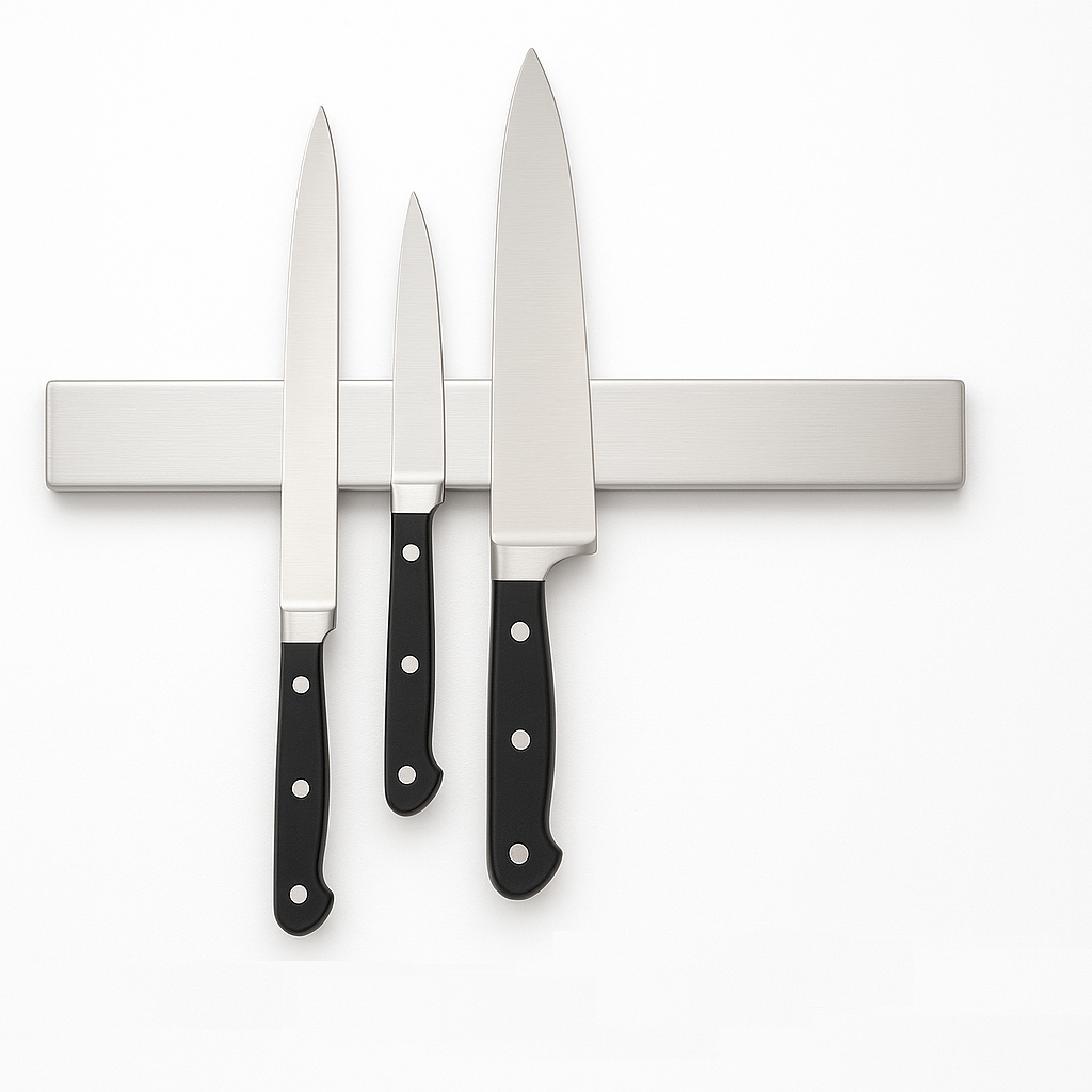 WOLFCUT magnetischer Messerhalter – 40 cm aus Edelstahl