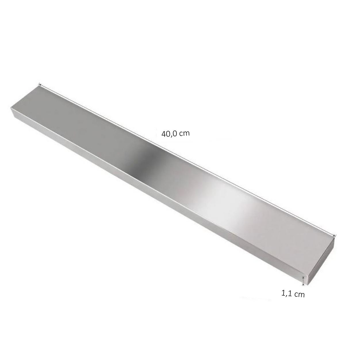 WOLFCUT magnetischer Messerhalter – 40 cm aus Edelstahl