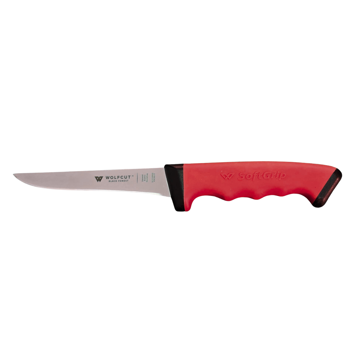 WOLFCUT SoftGrip RED-Serie - Ausbeinmesser 13 cm Klinge