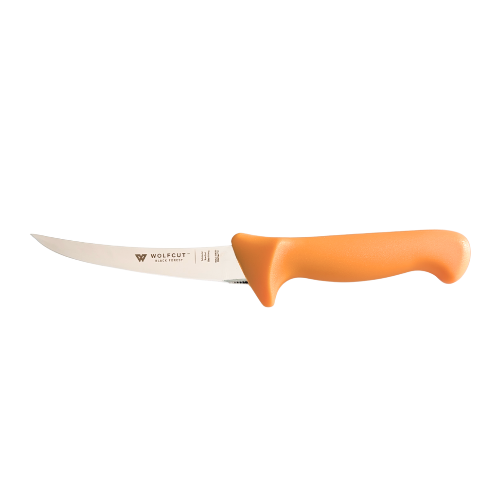 WOLFCUT Gold Serie - Ausbeinmesser 13 cm gebogene steife Klinge