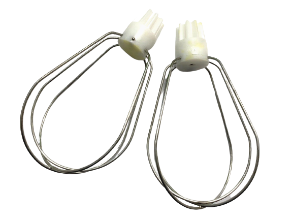 2 St. Schneebesen Alternativteil: kompatibel mit Mixi-Mixomat-Kohler Küchenmaschinen bis Bj. 2008